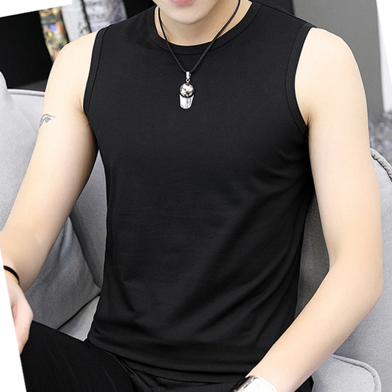 Men’s Pure Cotton Slim Fit Breathable Summer Tank Top