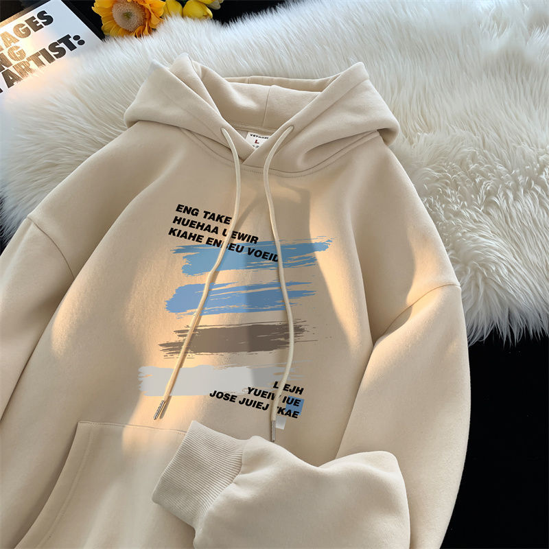 American Trendy Oversized Hooded Sweatshirt for Men