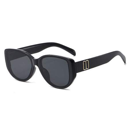 Premium retro tortoiseshell cat-eye polarized sunglasses for women