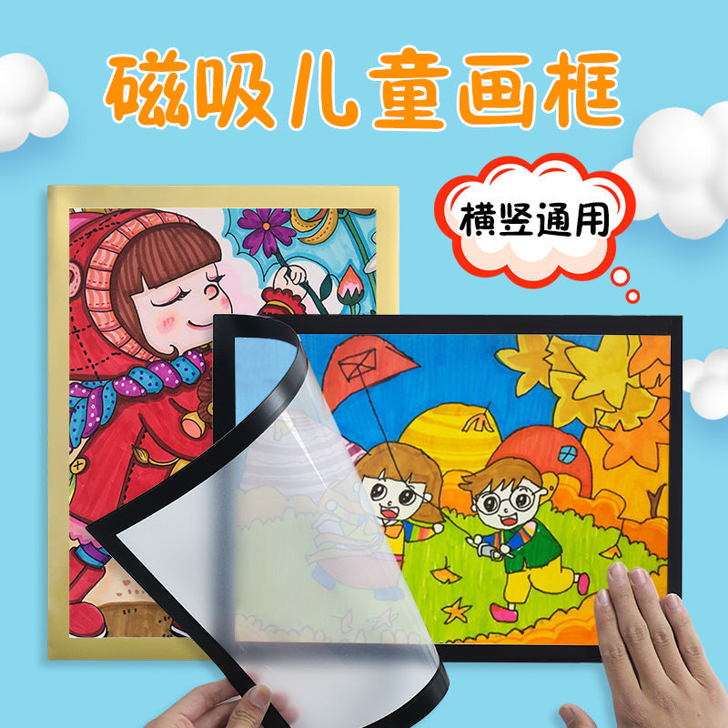 Magnetic Award & Poster Frame – Easy Mounting