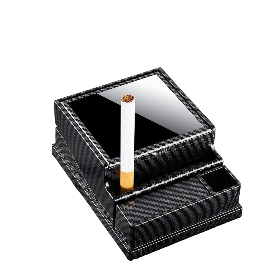HB316 Desktop Automatic Cigarette Case with Lighter Holder