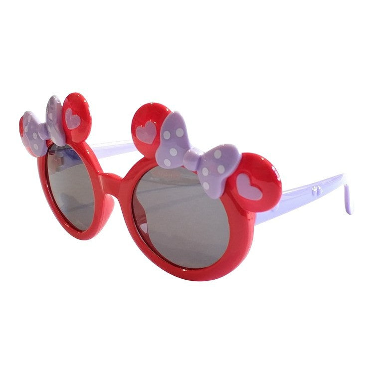 Kids Polarized Silicone Bow Sunglasses UV Protection