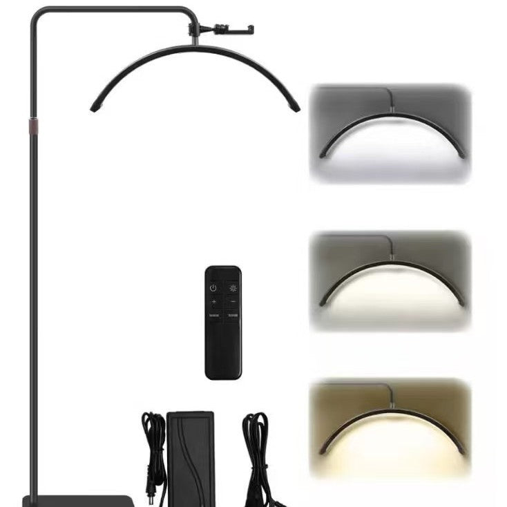 24inch Half-Moon Beauty Lamp U-Shaped LED Fill Light Floor U