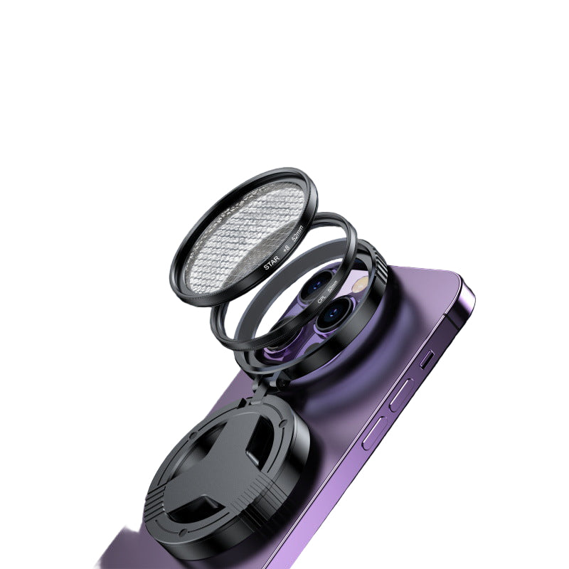 52mm Magnetic CPL Mobile Phone Polarizer HD Filter