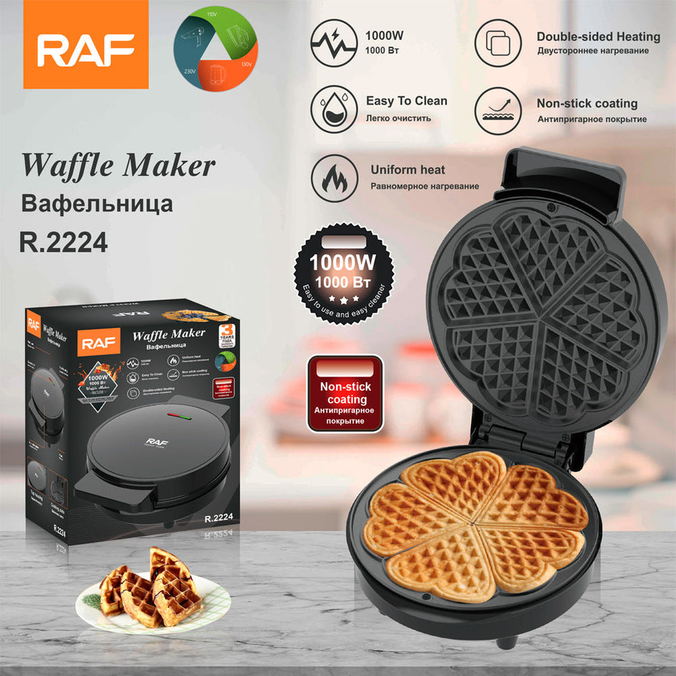 RAF European Standard Sandwich & Heart Waffle Maker