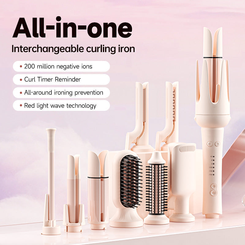 9-in-1 Curling Iron Set – Egg Roll & Big Curl Styles