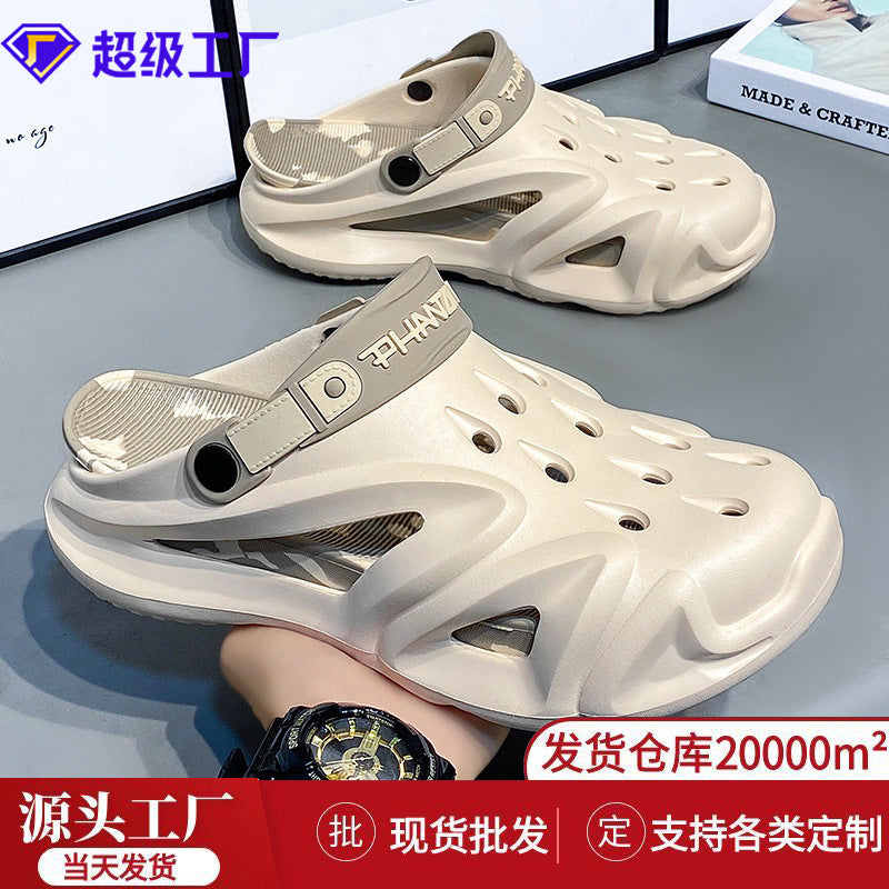 Men’s Summer 2025 Clogs – Thick-Soled Non-Slip EVA Sandals