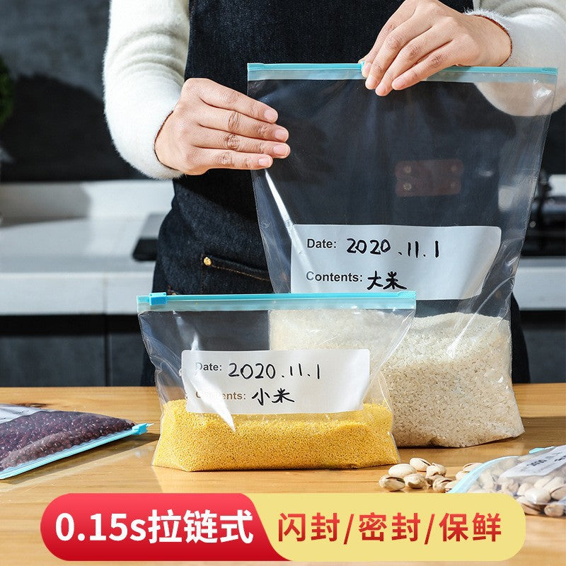 Thickened Food-Grade Self-Sealing Fresh-Keeping Bag