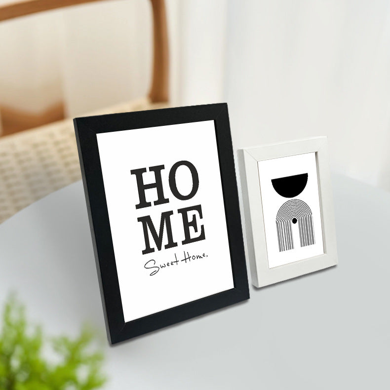 Solid Wood Graduation Photo Frame – Timeless Style - 2 Pc