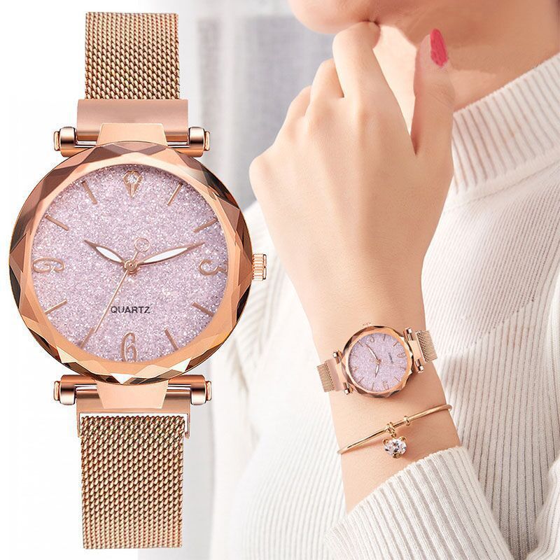 Starry Sky Magnetic Women’s Watch – Trendy & Stylish