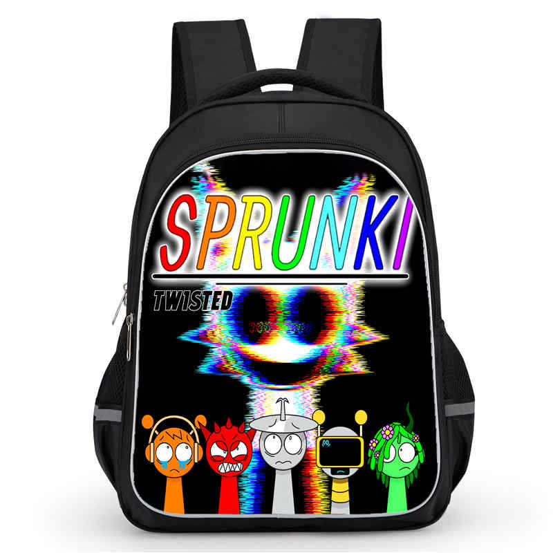 Anime Gamer Backpack | Rhythm Box Sprunki Schoolbag