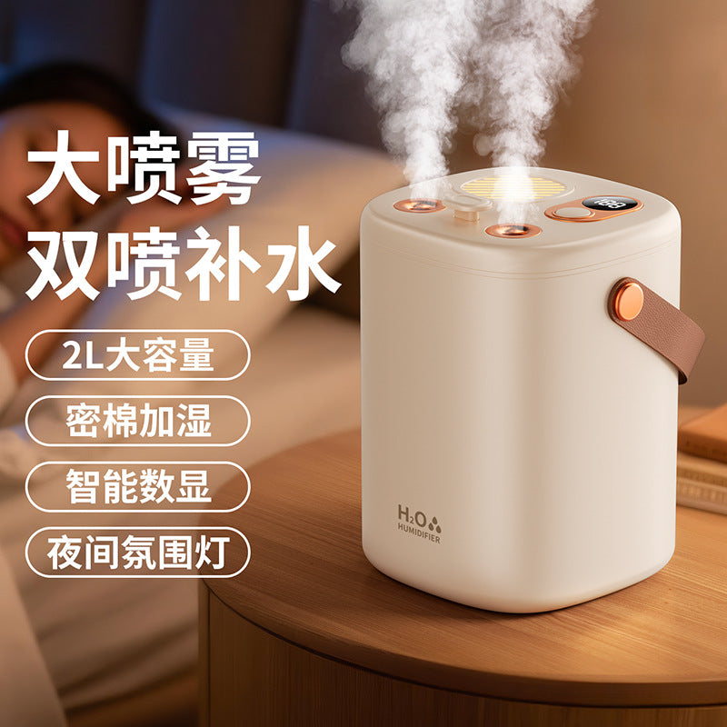 Large-Capacity Silent Humidifier for Home & Office