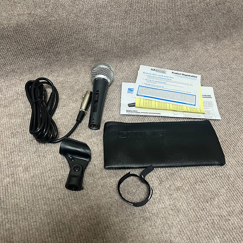 SM58S Wired Dynamic Microphone for Stage & KTV