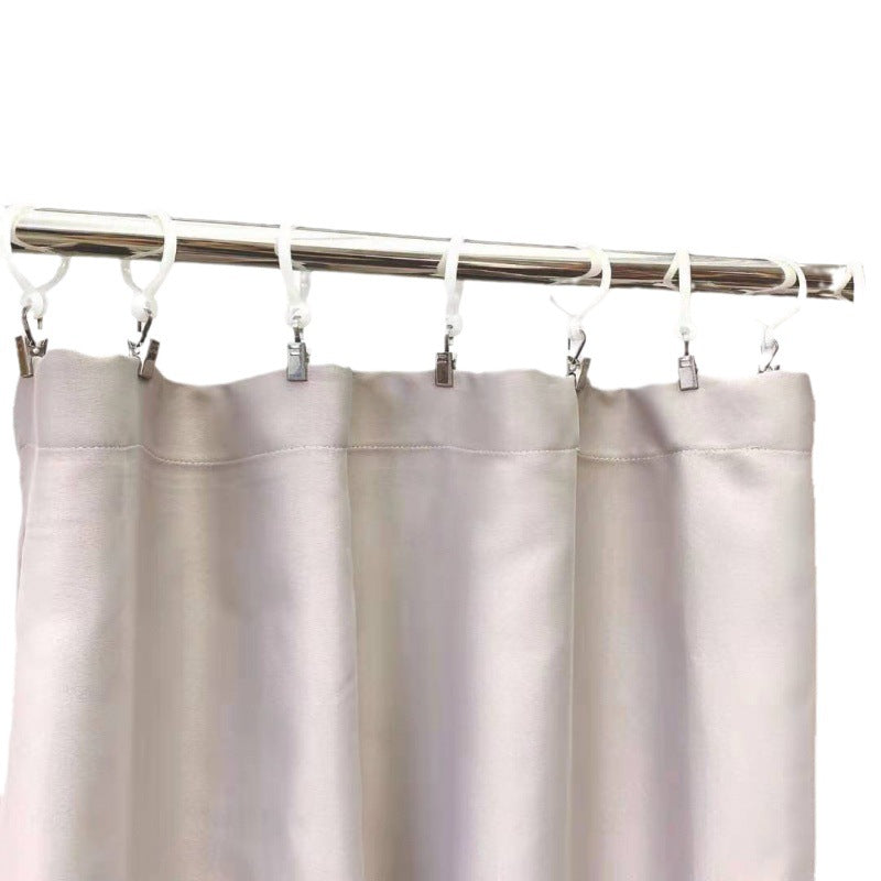 Roman Rod Curtain Hanging Open Ring with Buckle Hook