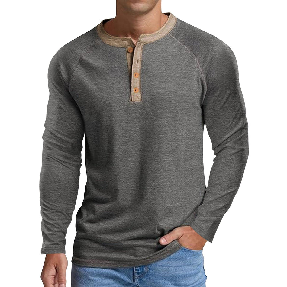 Men's Long-Sleeve T-Shirt – Classic Comfortable Tee