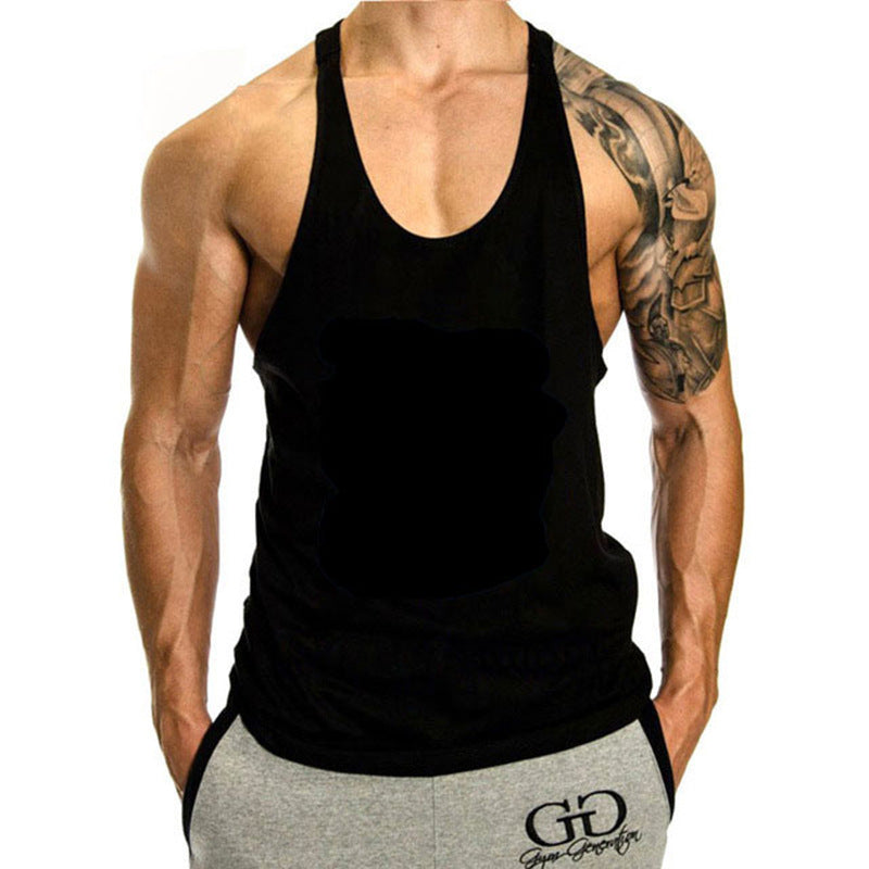 Cotton Muscle Fit Gym Vest – Sleeveless Power