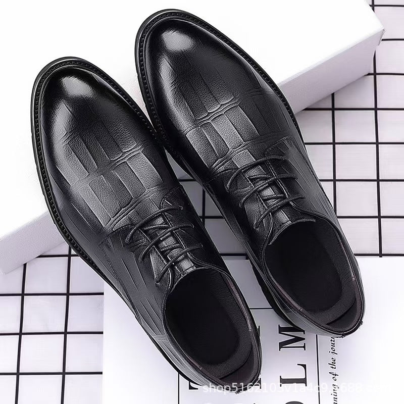 INSTOCK-Men’s British Business Dress Shoes