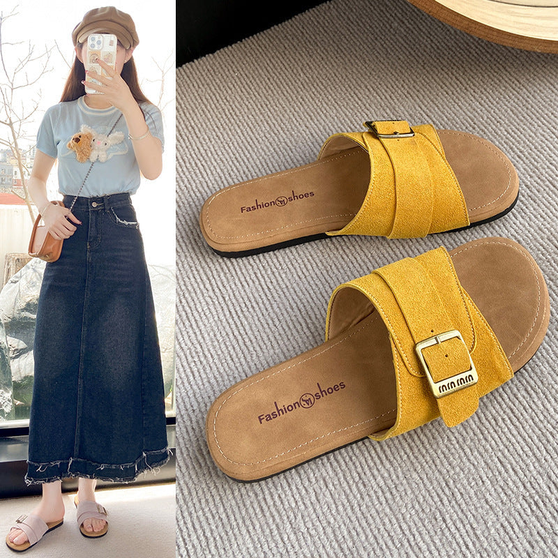 INSTOCK-Mori-Style Birken Slippers
