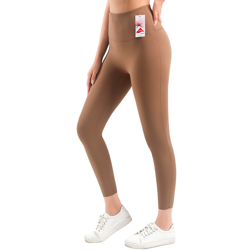 Lycra High Waist Yoga Leggings