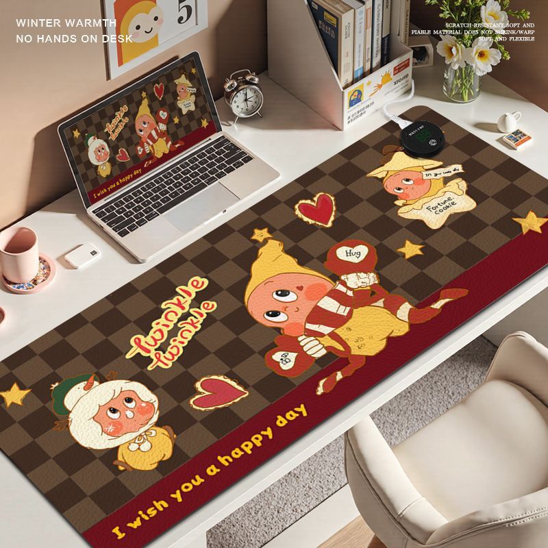 Star Man Heated Desk Pad with Constant Heat