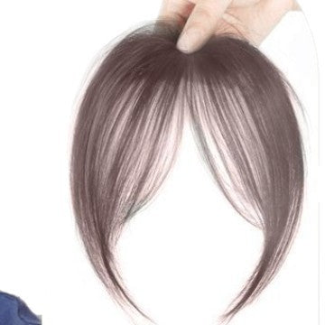 Air Bangs Wig – Full Real Hair, Natural French Style Bangs