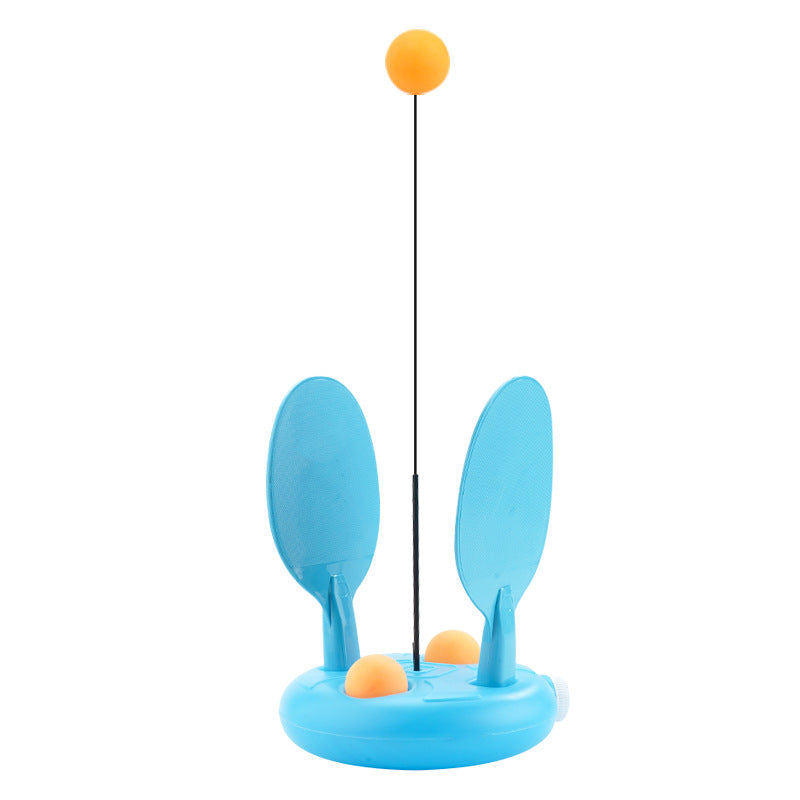Children's Indoor Table Tennis Trainer Toy Set