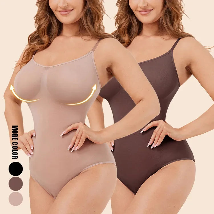 One-Piece Triangle Open-Gusset Shapewear – Enhanced Slimming