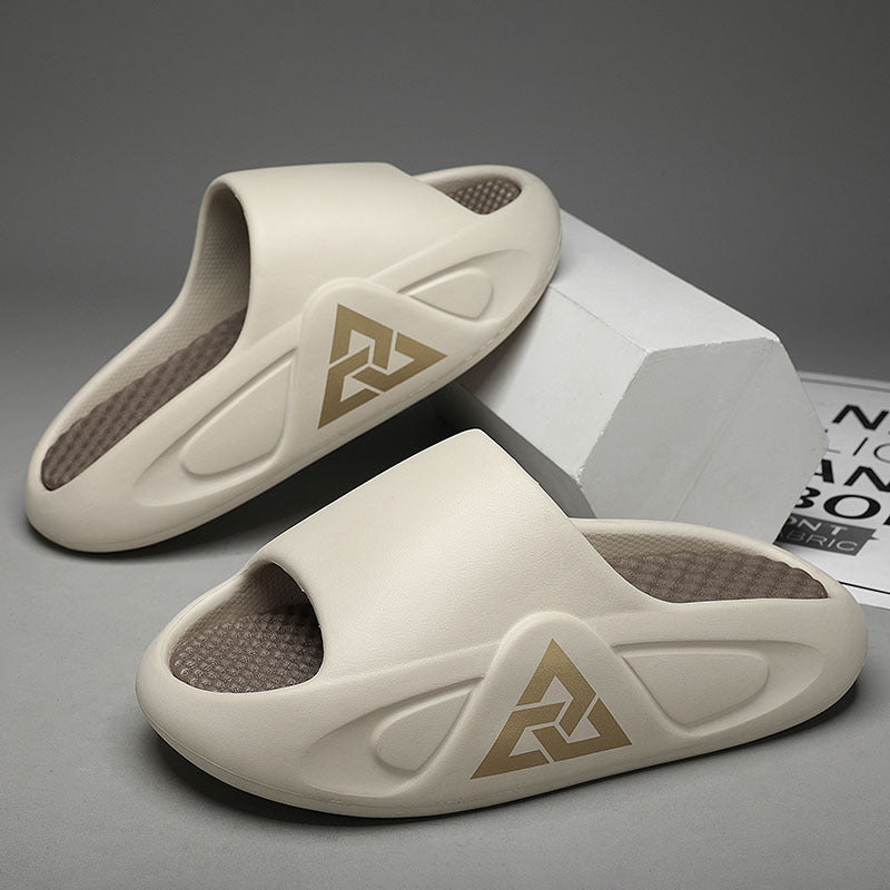 Men's EVA Thick Sole Summer Slippers Lightweight Comfort
