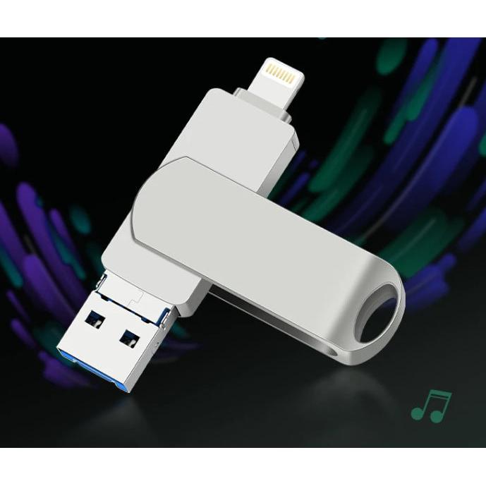 4 in 1 USB 3.0 Flash Drive 128GB for iPhone