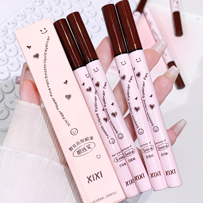 Xixi Pear Flower Rain Ultra-Fine Waterproof Eyeliner