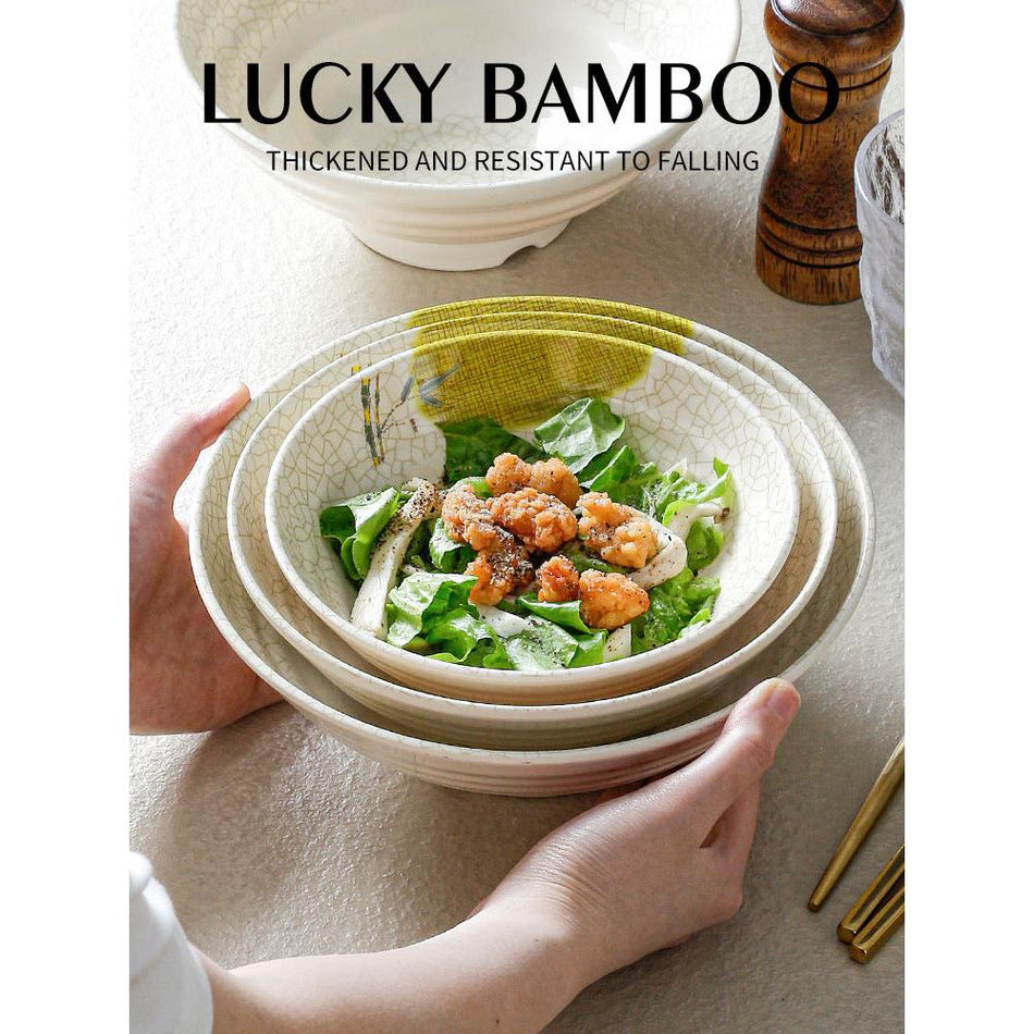 Xiangyuan Melamine Large Noodle & Soup Bowl Set