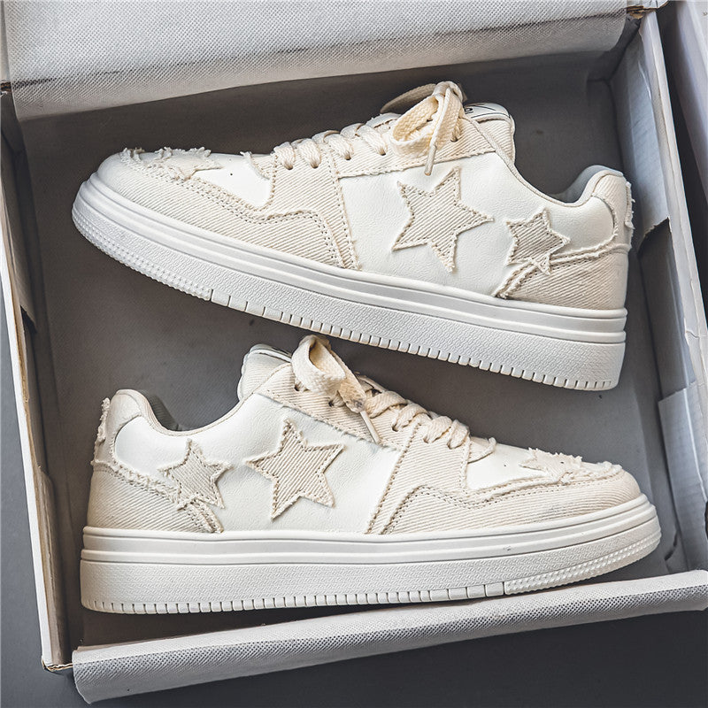 STOCK-2025 Spring Men’s Breathable Korean-Style Sneakers