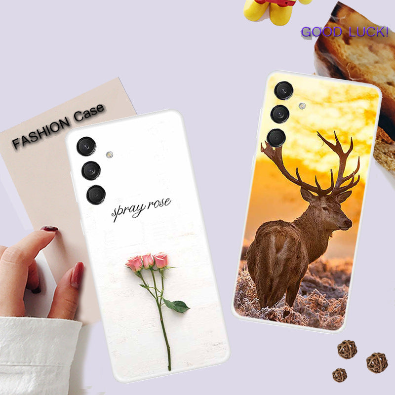 Samsung M55 C55 5G Cartoon Soft Case – Personalized Style