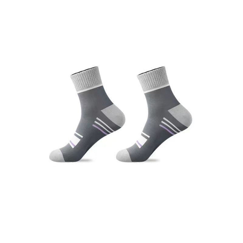 STOCK- Pack of 1 Men’s Thick Mid-Calf Socks for Autumn & Winter