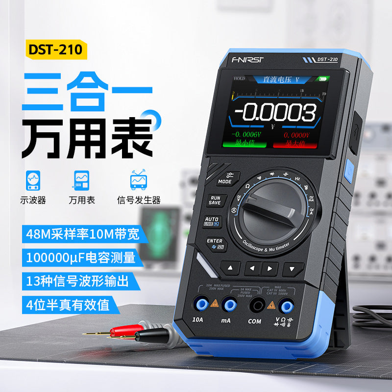 FNIRSI DST210/201 3-in-1 Digital Multimeter Oscilloscope