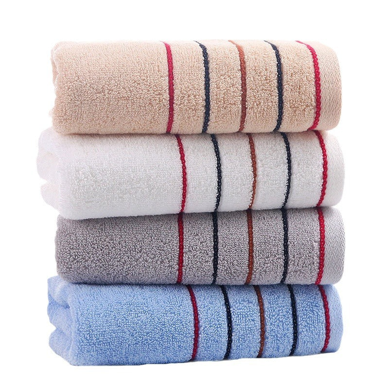 Jieliya Soft Cotton Face & Bath Towel 70×50 cm