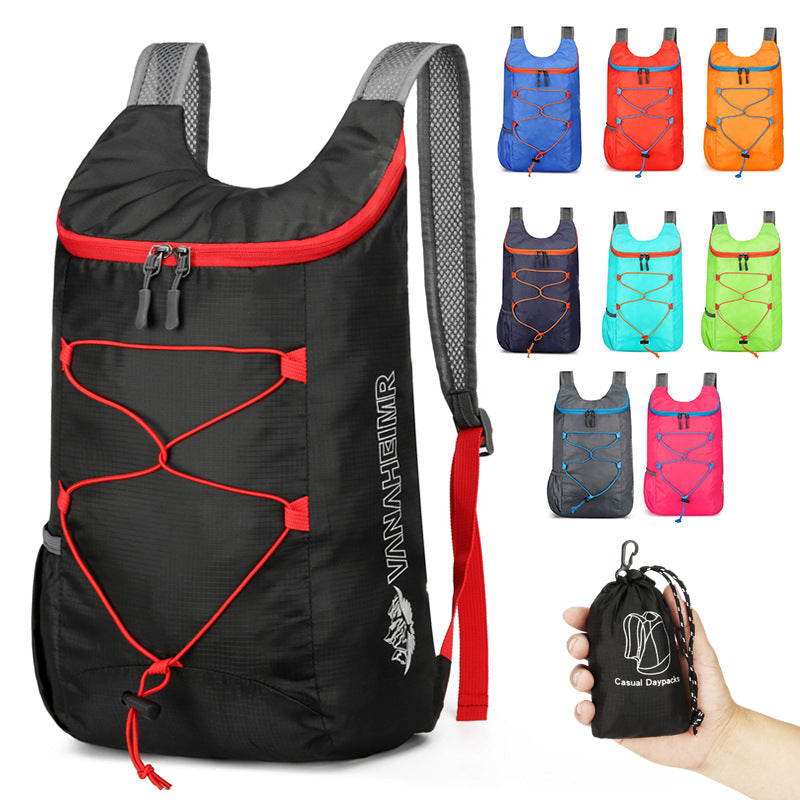 Large-Capacity Foldable Waterproof Hiking Backpack