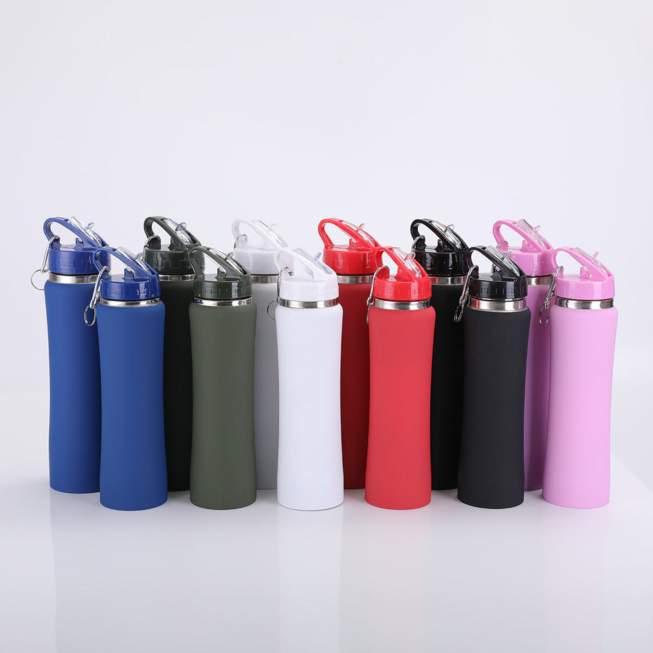 304 Stainless Straw Thermos – Slim Waist Outdoor Cup