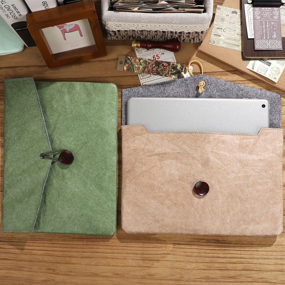 Dupont Paper Retro Business Notebook & Tablet Briefcase
