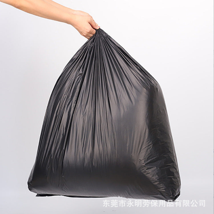 Large Black Garbage Bags 90×110 Extra Thick