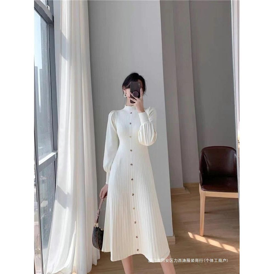 Women’s Korean Knit Sweater Dress Autumn/Winter