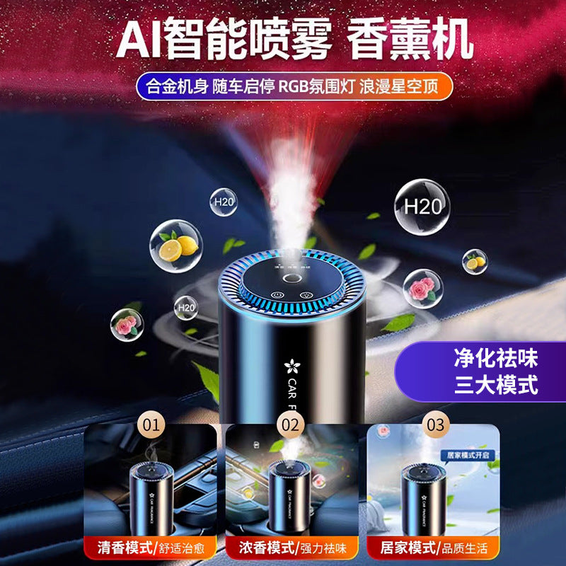 Smart Spray Car Air Freshener Automatic Odor Removal Perfume