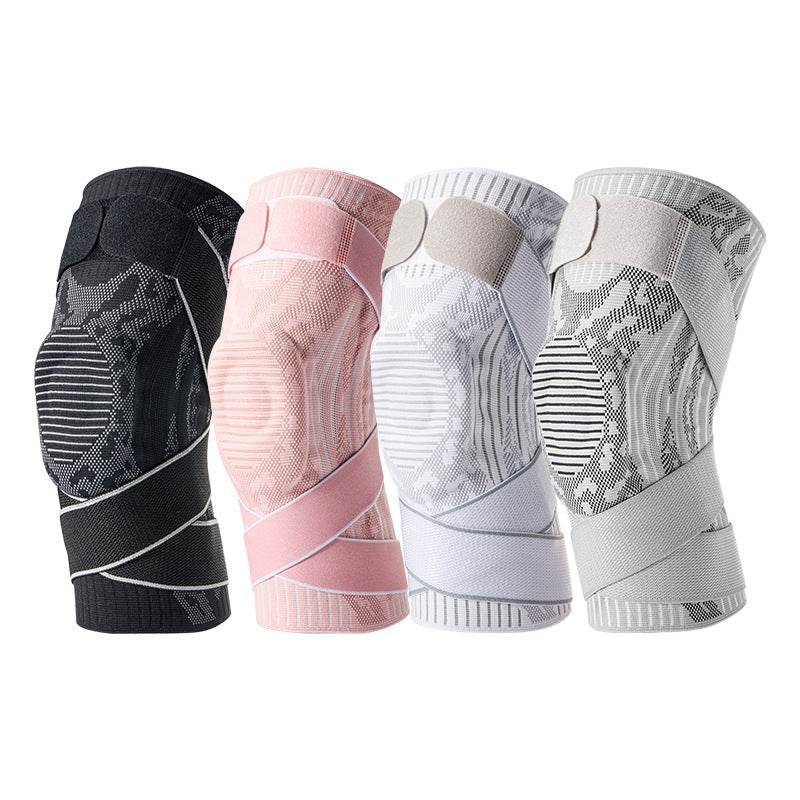 Men's Sports Knee Protector with Strap & Pressure Support