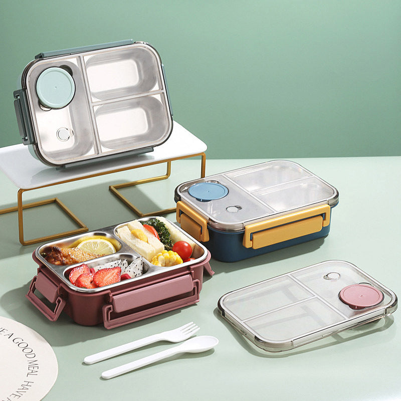 Stainless Steel Insulated Lunch Box – Microwave Safe