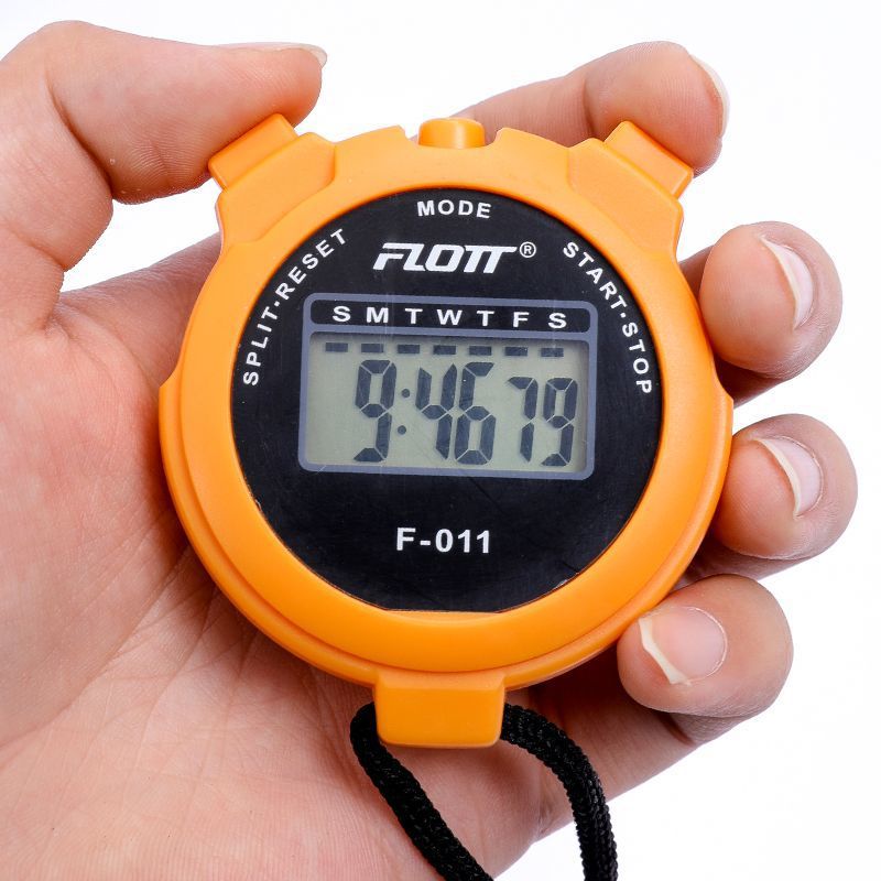 Neck-Worn Electronic Stopwatch Timer for Sports & Training