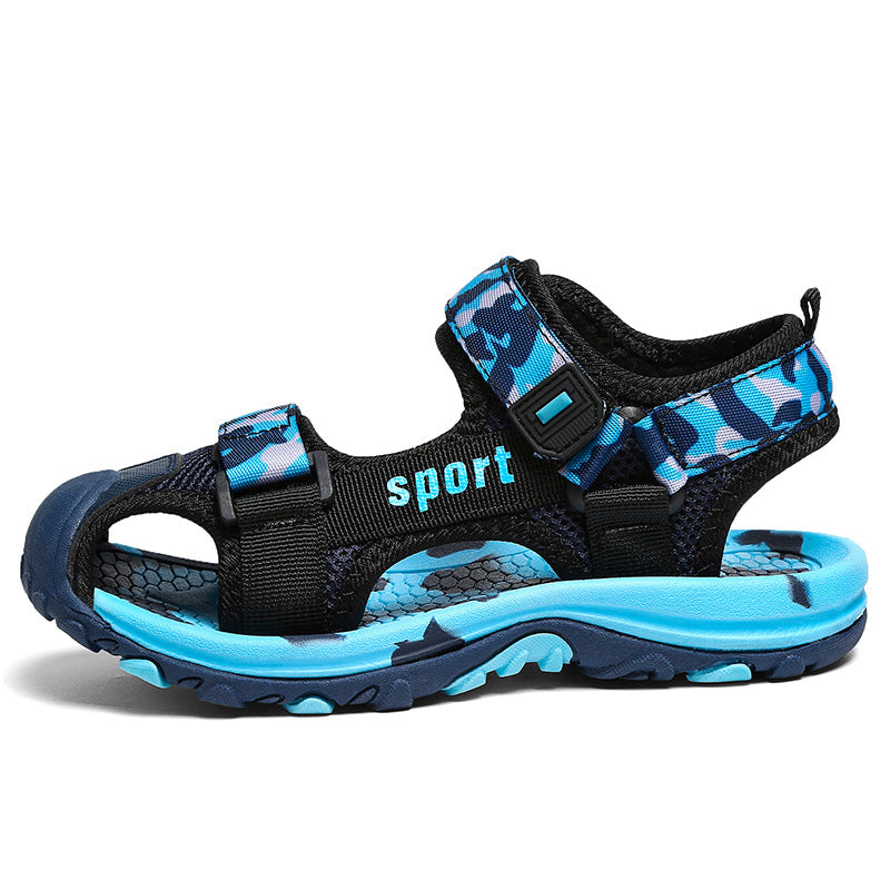 Adventure-Ready Boys' Camouflage Sandals