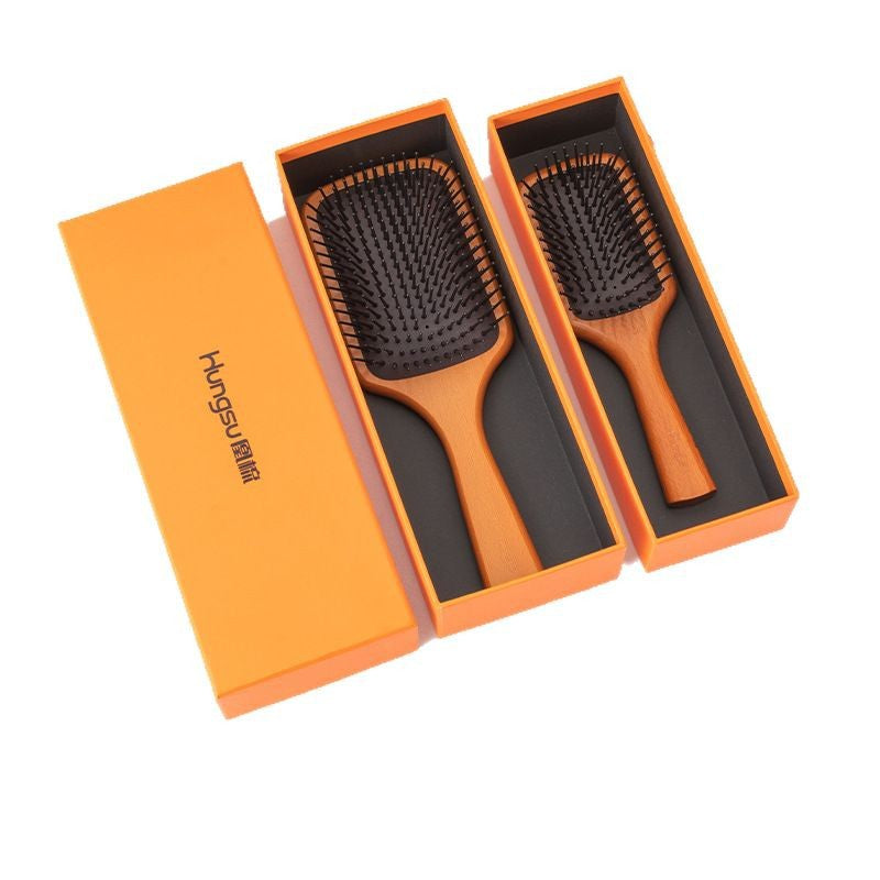 Solid Wood Air Cushion Hair Massage Comb