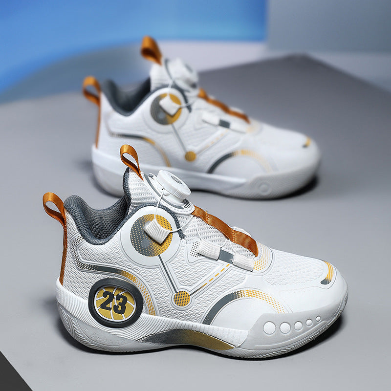 Kobe & Owen Signature Series: Boys' Elite Rotating Button Basketball Shoes (2026 Edition) – Kids Fashion Nepal | Tudoholic
