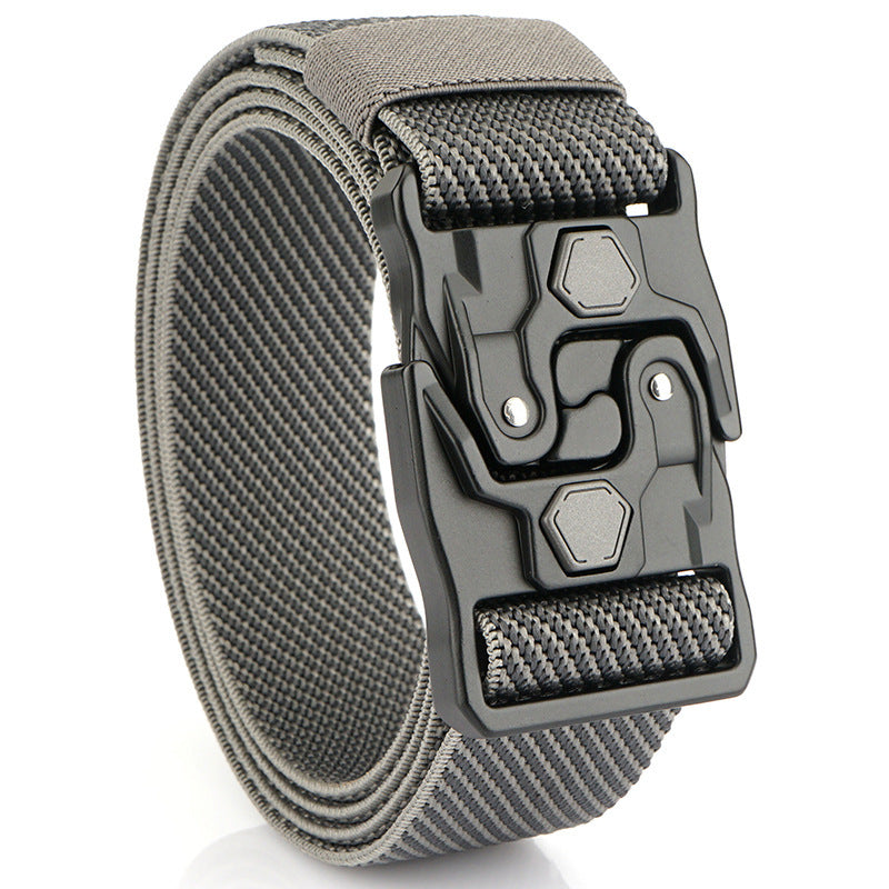 2024 Autumn Men’s Woven Belt – Quick Release & Stylish