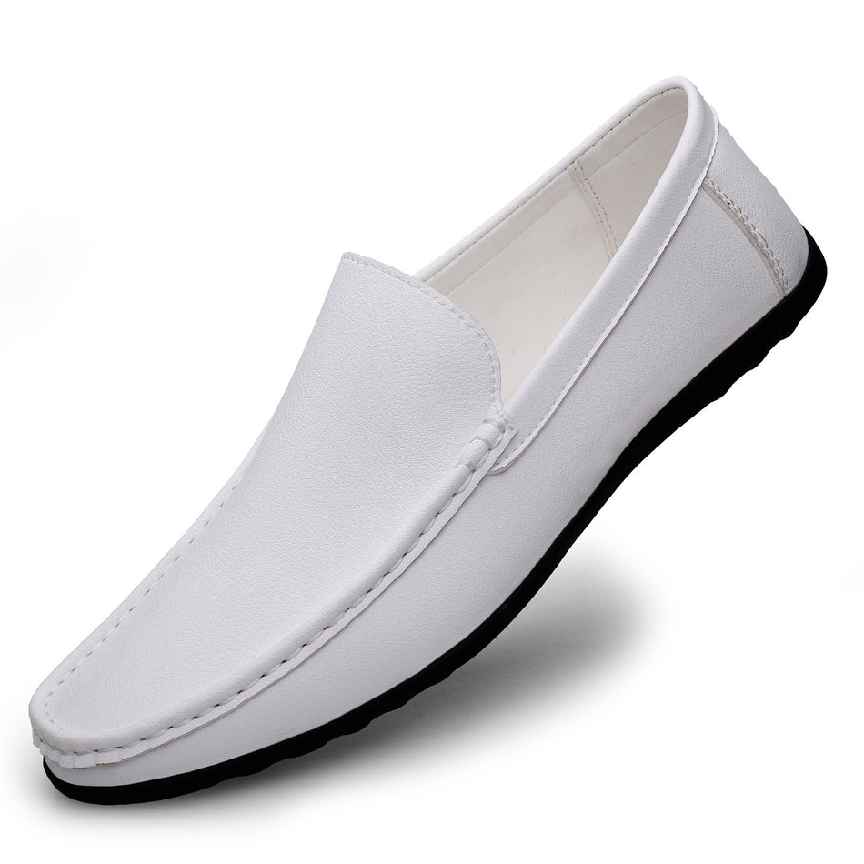 Round toe slip-on casual shoes
